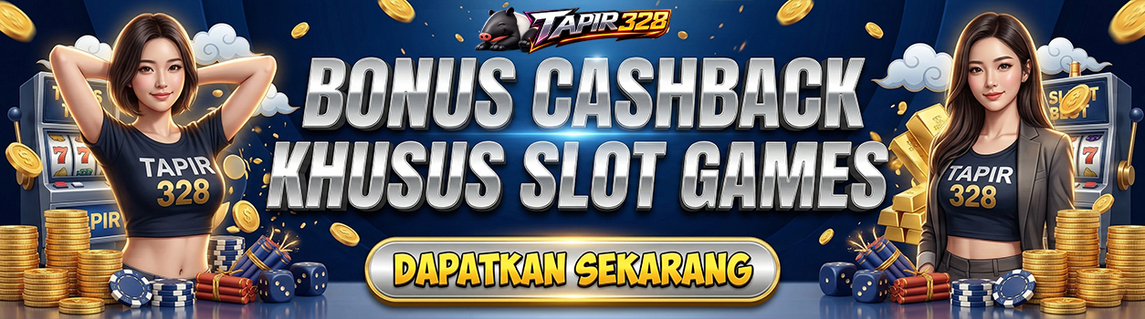 BONUS CASHBACK KHUSUS SLOT GAMES 4%